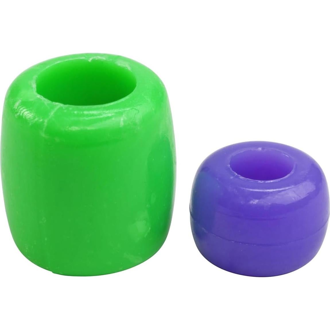 Perlas Jumbo Coloridas Coloraciones 1.5 kg en Cubo Reutilizable