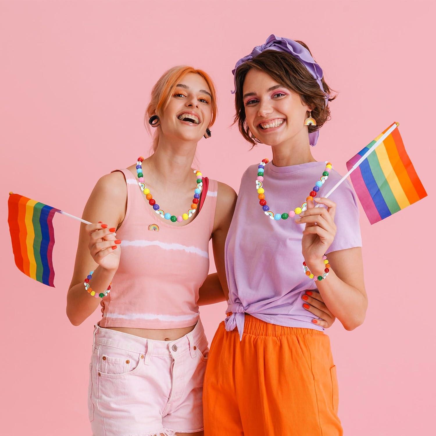 Kit de Perlas de Madera Arcoíris 230 Piezas Whaline DIY