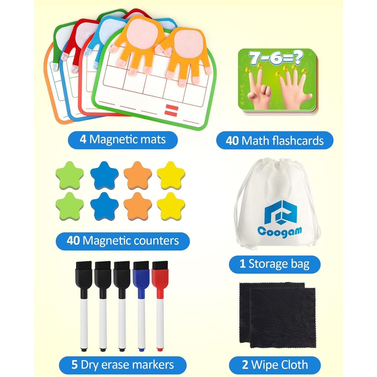 Juguete Educativo Coogam Montessori Matemáticas 1-3 Grado