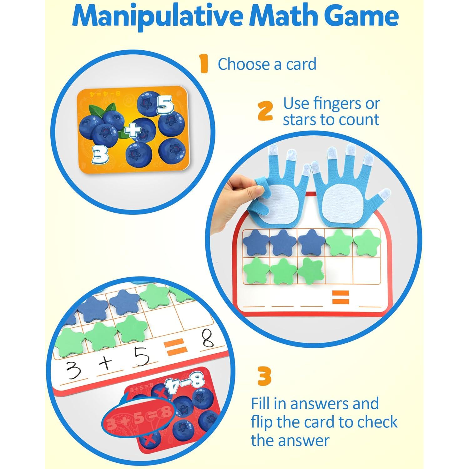 Juguete Educativo Coogam Montessori Matemáticas 1-3 Grado