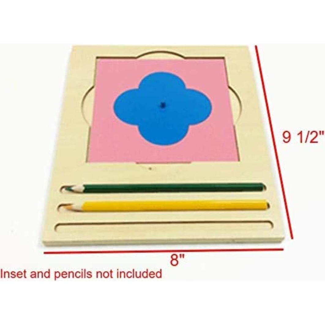 Bandeja Montessori de Madera Asombroso Niño 240x200mm