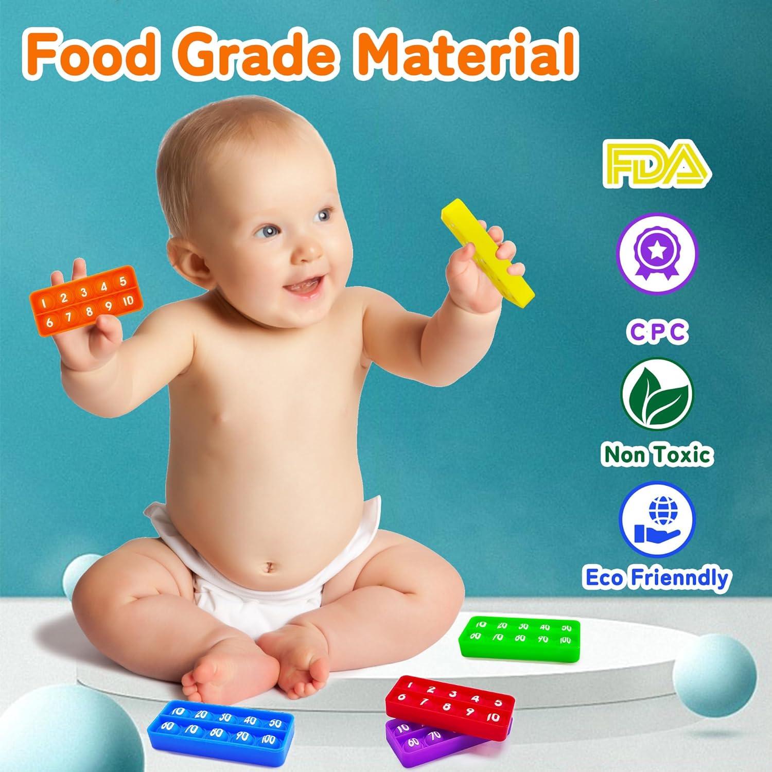 Tablero Pop Multicolor Anemeeoke - Juguete Sensorial Educativo