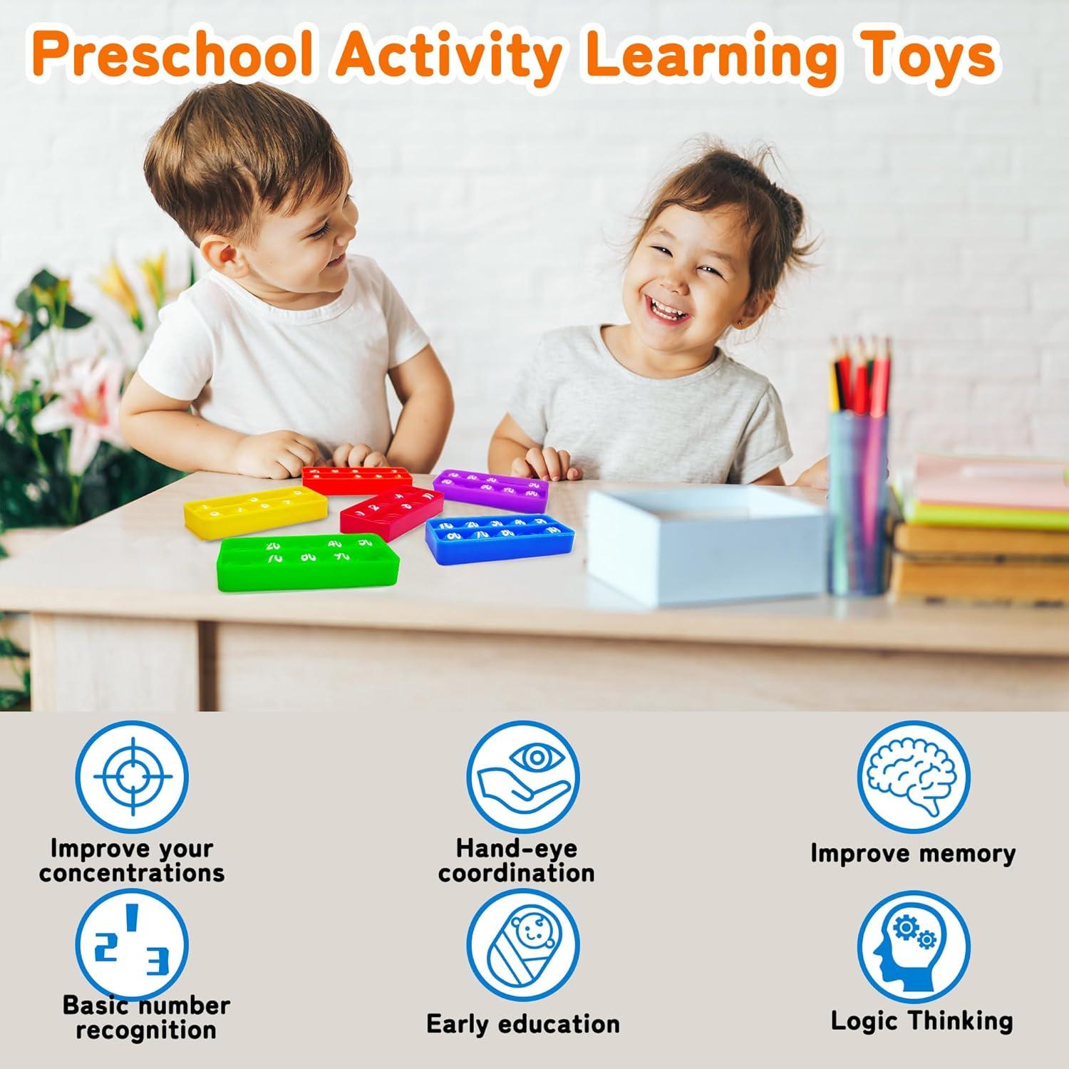 Tablero Pop Multicolor Anemeeoke - Juguete Sensorial Educativo