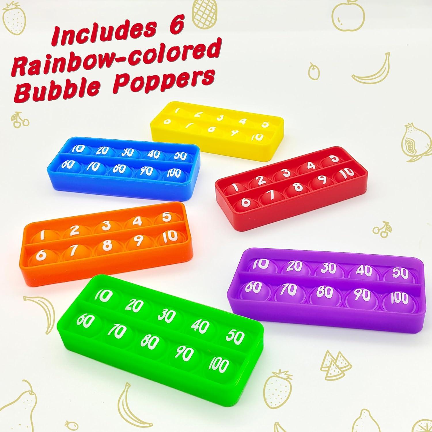 Tablero Pop Multicolor Anemeeoke - Juguete Sensorial Educativo