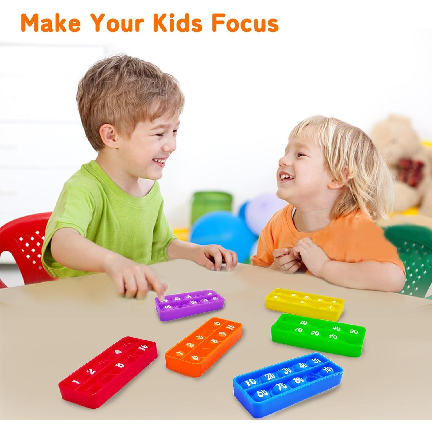 Tablero Pop Multicolor Anemeeoke - Juguete Sensorial Educativo