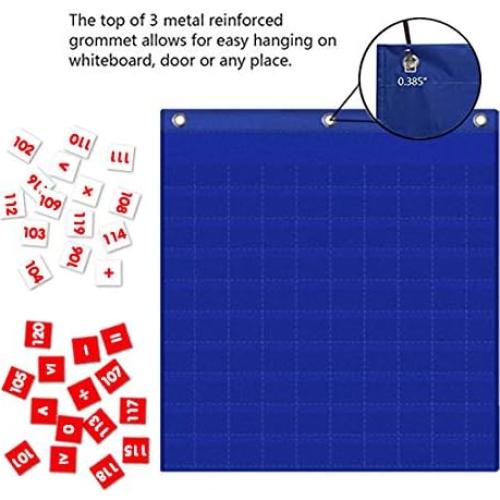 Gráfico de Bolsillo EAMAY 100 Bolsillos con 120 Tarjetas