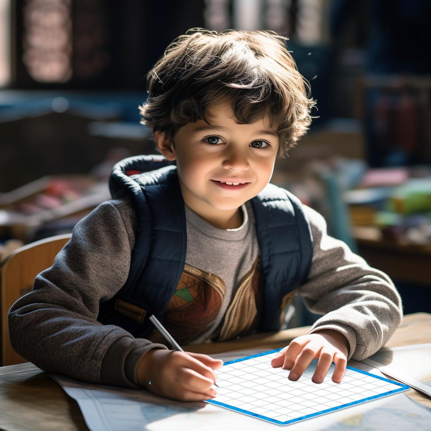 Tablero de Cien Doble Cara WEIZHEN para Matemáticas 1-100