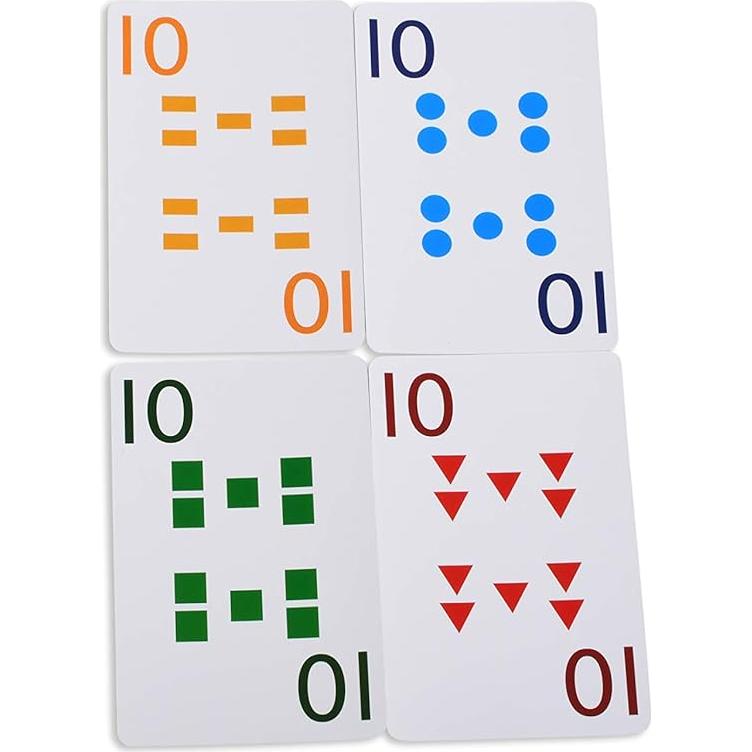 Cartas de Juego Amigables EDX Education - 8 Barajas 448 Cartas