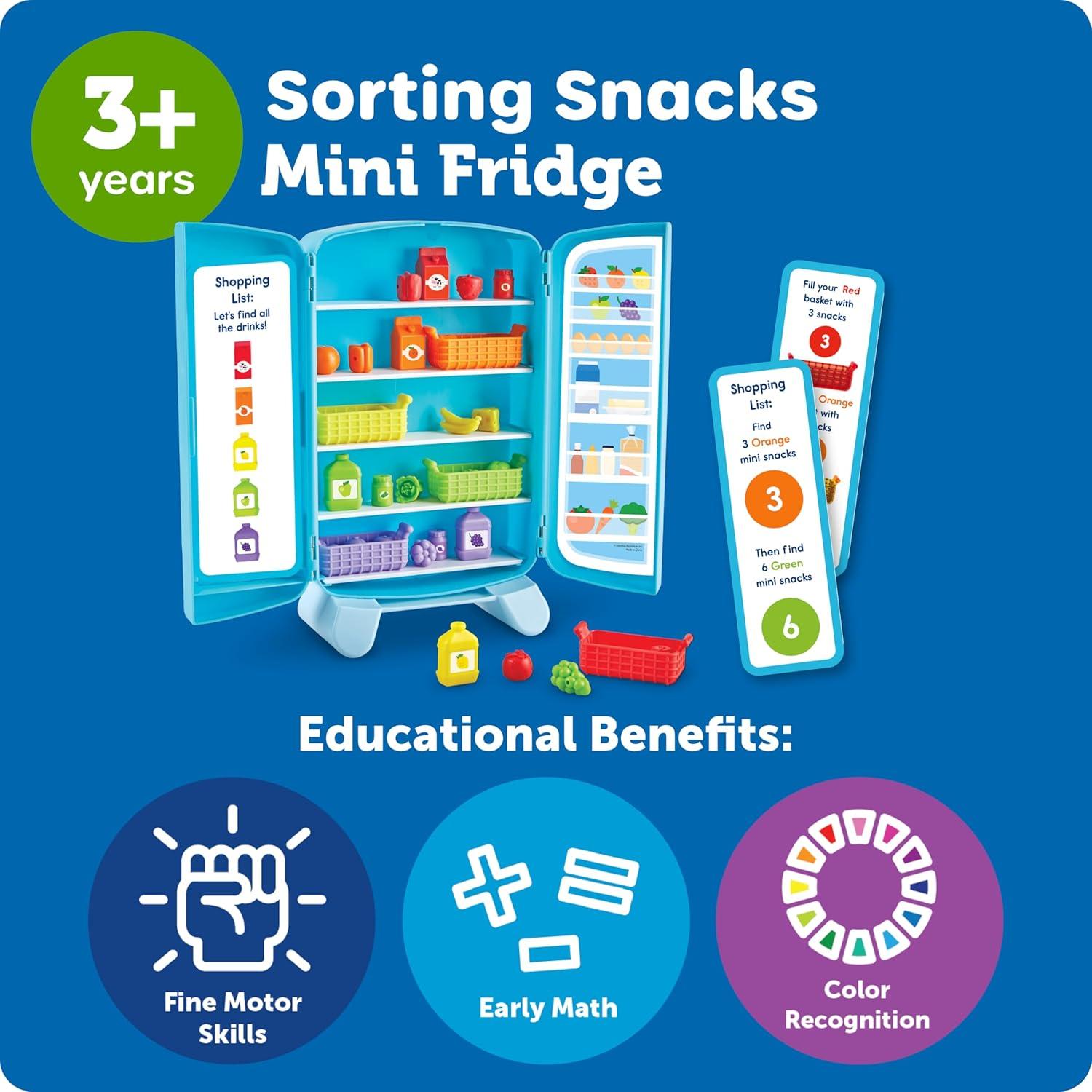 Refrigerador Mini Aprendizaje Learning Resources 30.48 cm