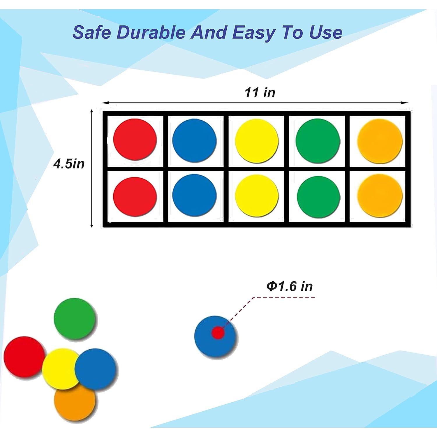 BAIVYLE Juguetes de Aprendizaje Montessori 2-4 Años - Marco de Diez Magnético