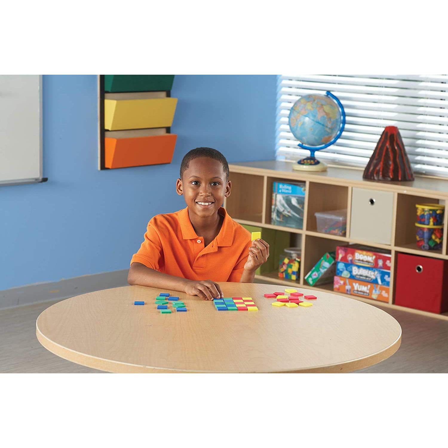 Contadores Matemáticos Hand2Mind - 400 Azulejos de Color 2.54 cm