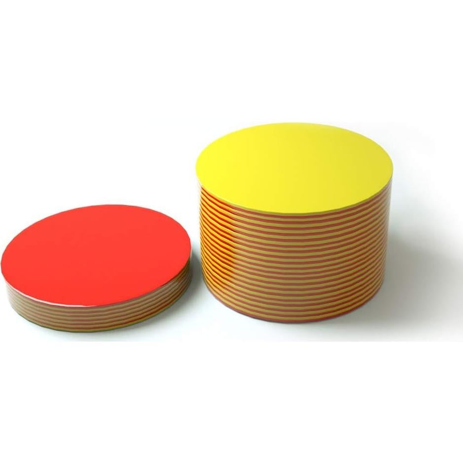 Contador de Plástico Rojo/Amarillo TOMMYHOME 200 Unidades