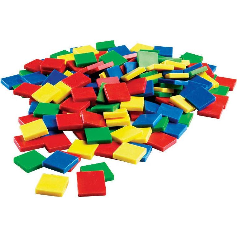 Fichas de Color de Plástico hand2mind - 400 piezas para Matemáticas