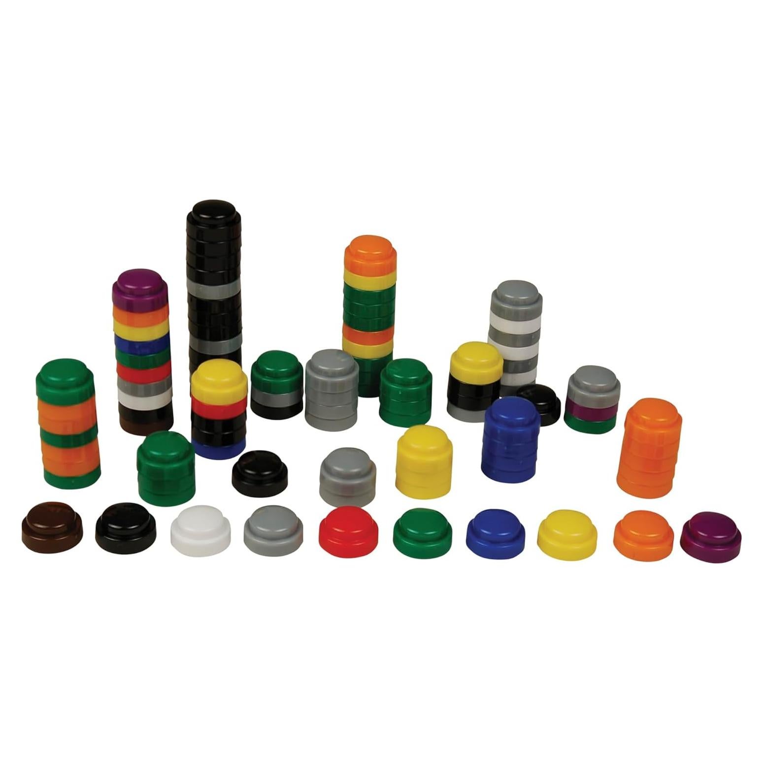 Contadores Apilables Learning Advantage, Set de 500 Piezas