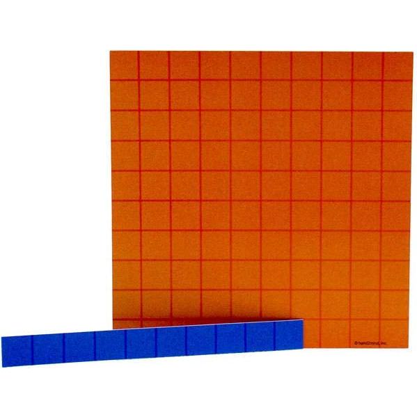 Set de Bloques de Base Diez Magnéticos Hand2Mind - 131 Piezas