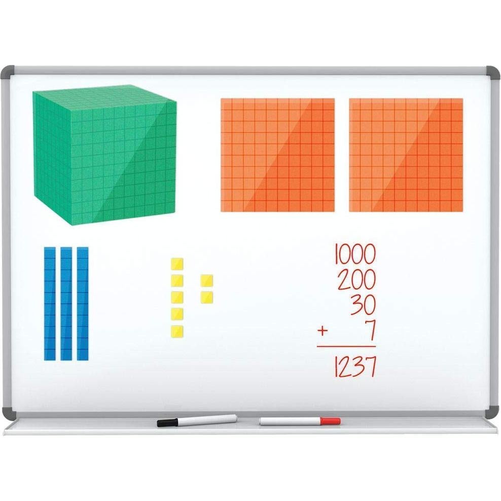 Set de Bloques de Base Diez Magnéticos Hand2Mind - 131 Piezas