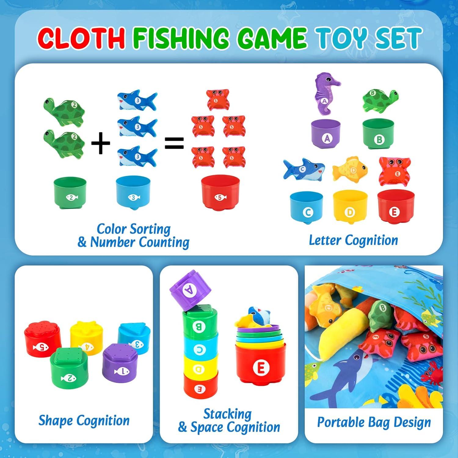 Juguete Montessori de Pesca Letoya para Niños 1-3 Años