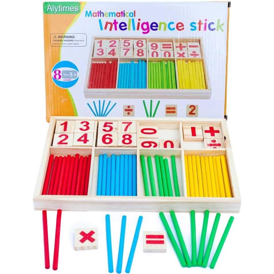 Contador de Palos Alytimes Juguete Educativo de Madera 23x15cm