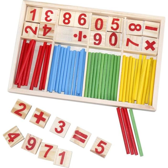 Contador de Palos Alytimes Juguete Educativo de Madera 23x15cm