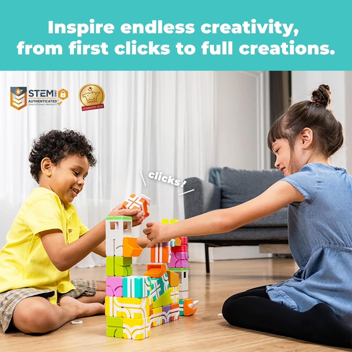 Bloques Magnéticos QBI 21 Piezas para Niños 3+ Años