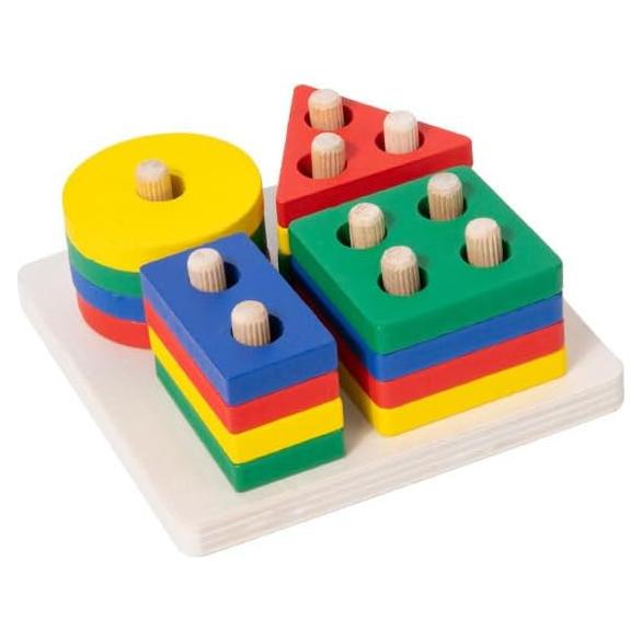 Bloques de Madera Educativos EduLand Montessori 11.3cm