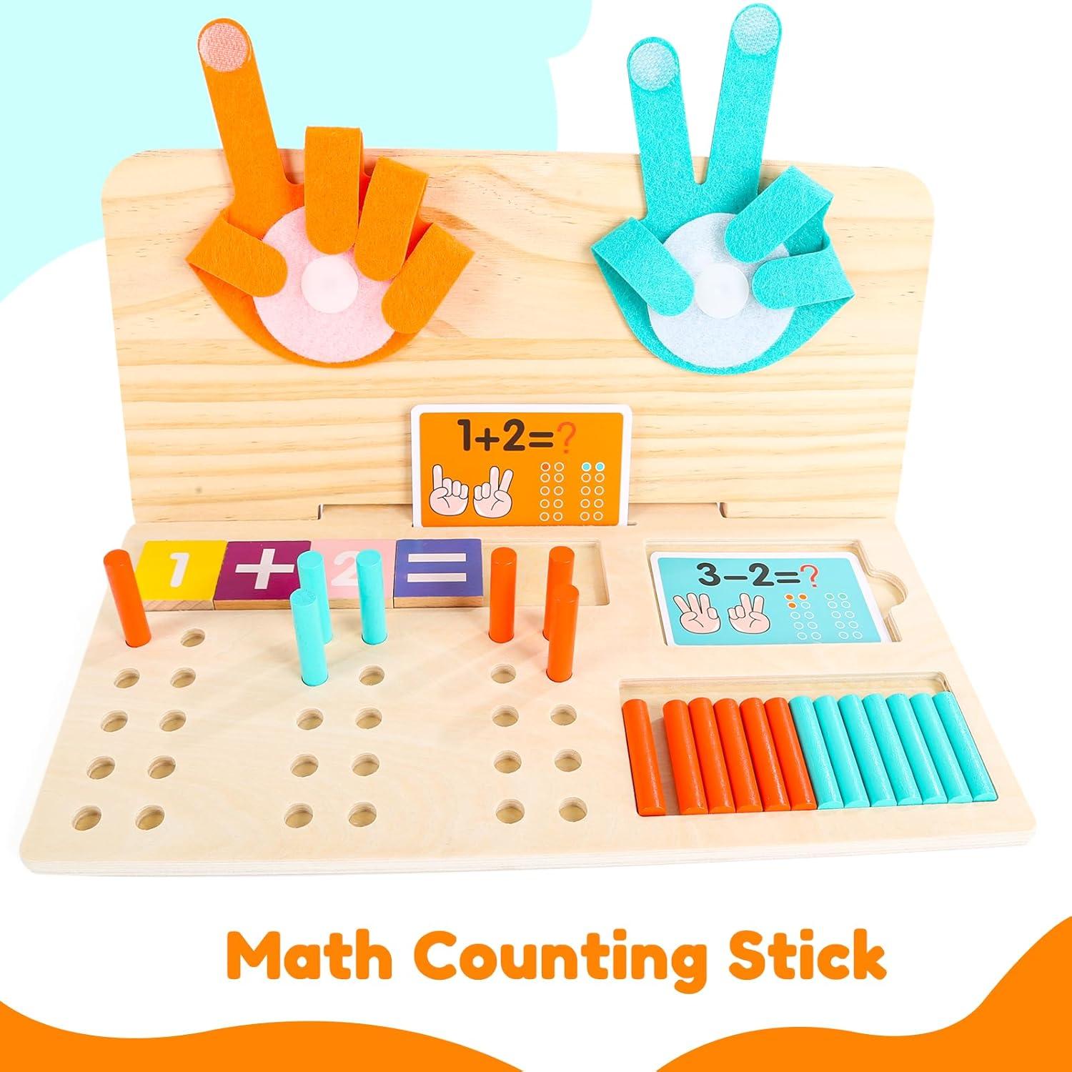 Juguetes Montessori Playducate 3 en 1 para Niños 3-5 Años