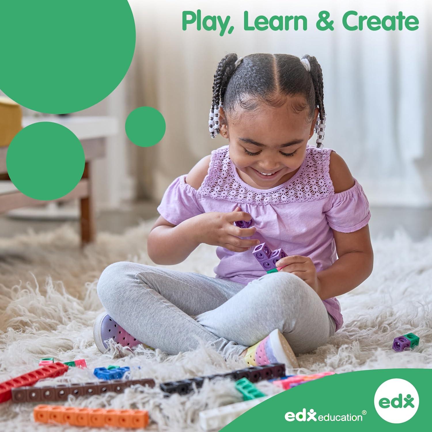 Conjunto de Sólidos Geométricos 2D3D EDX Education - 24 Piezas