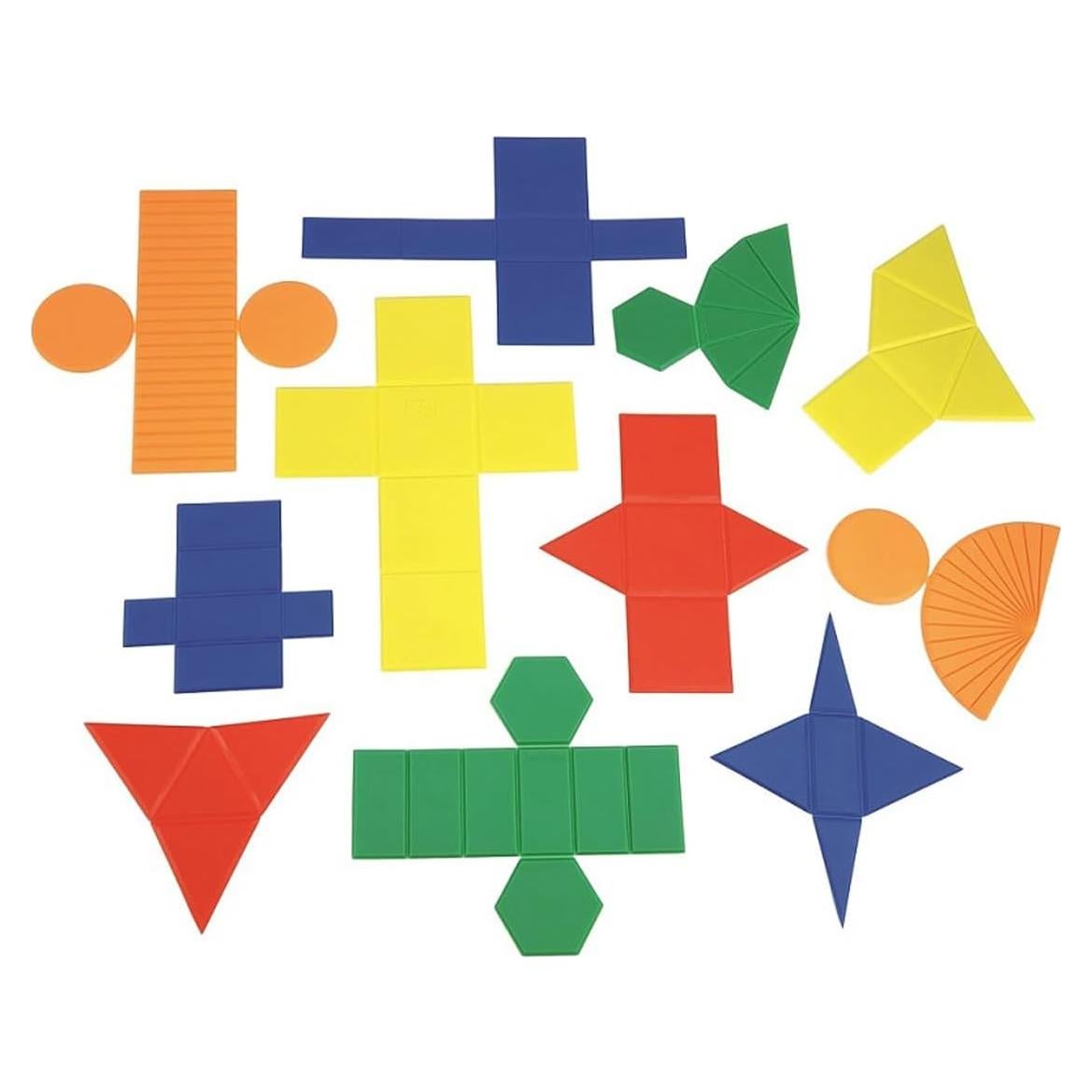 EAI Education GeoModel Redes Geométricas Plegables - 11 Sólidos 3D