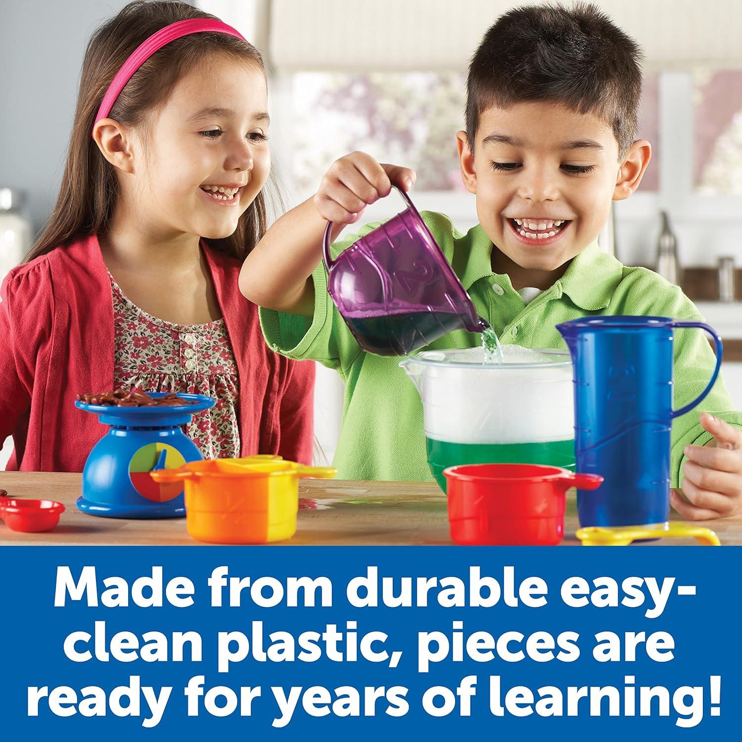Conjunto de Mezcla y Medida Learning Resources 22 Piezas 3+