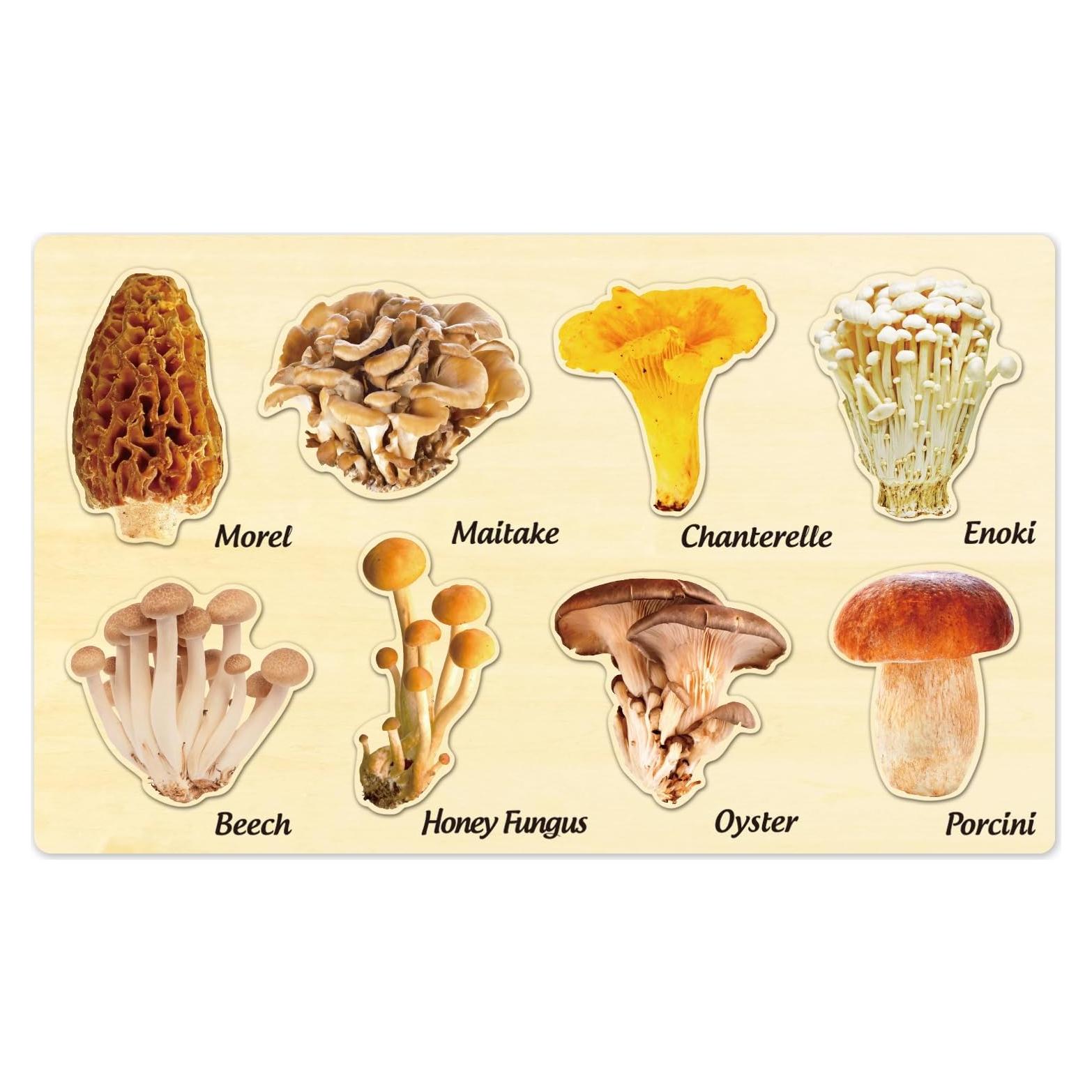 Rompecabezas de Madera MoinKidz Setas Otoño 33x20cm