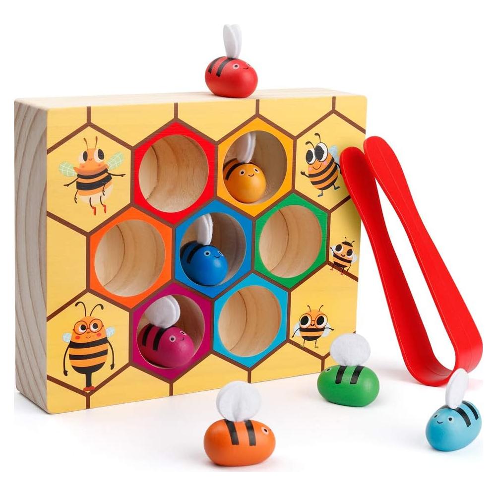 Juguete Educativo Coogam Abejas y Colmena para Niños 3+