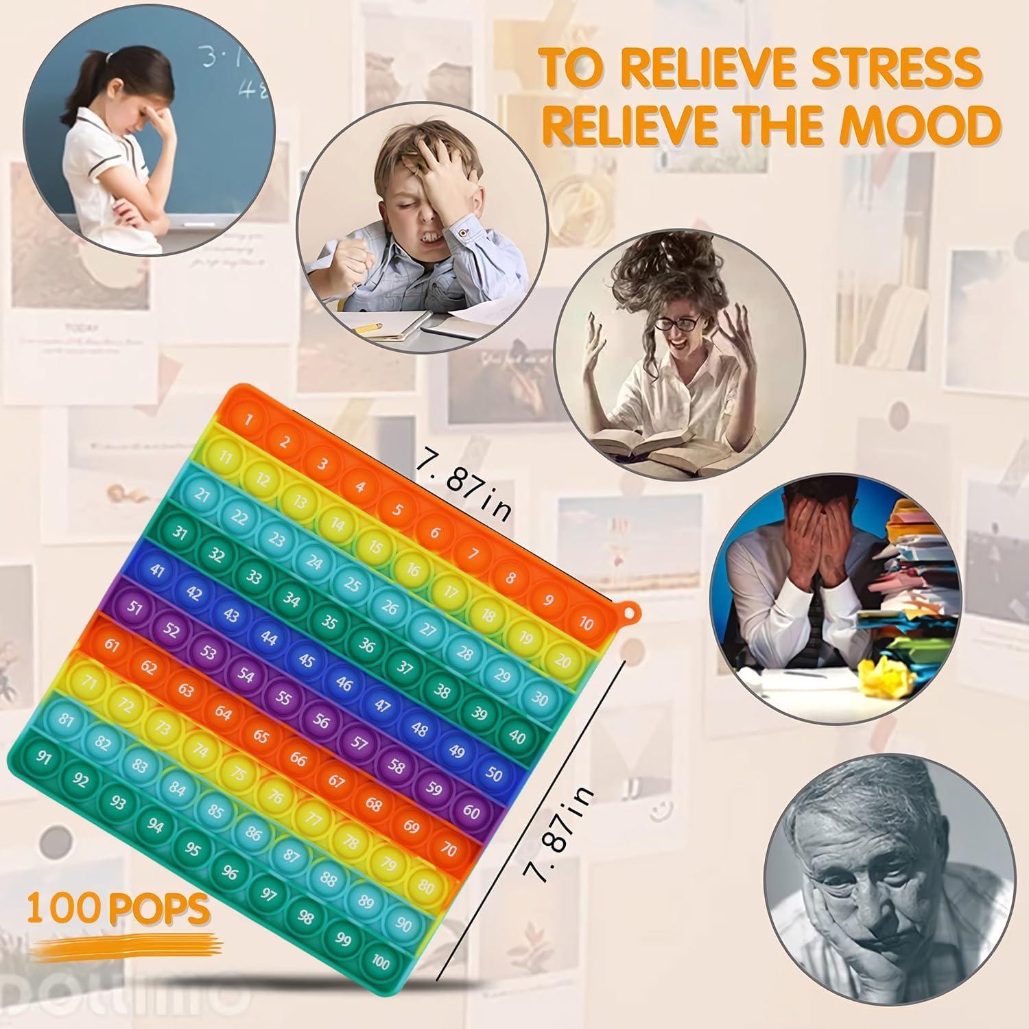 Popper Doble Cara Bakira 200 Números Juguete Educativo