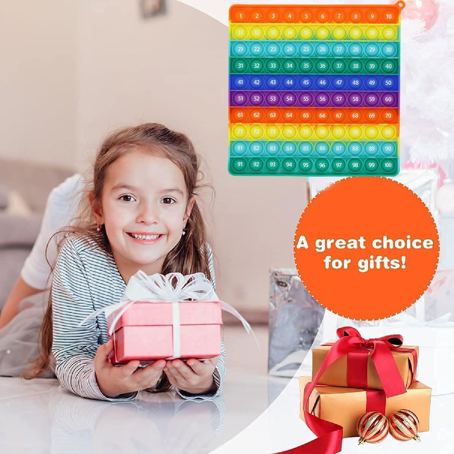 Popper Doble Cara Bakira 200 Números Juguete Educativo