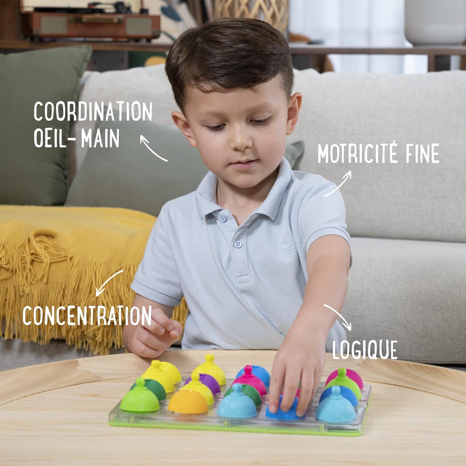 Tablero de Actividad Lalaboom BL710 - Juguete Educativo 16 Piezas