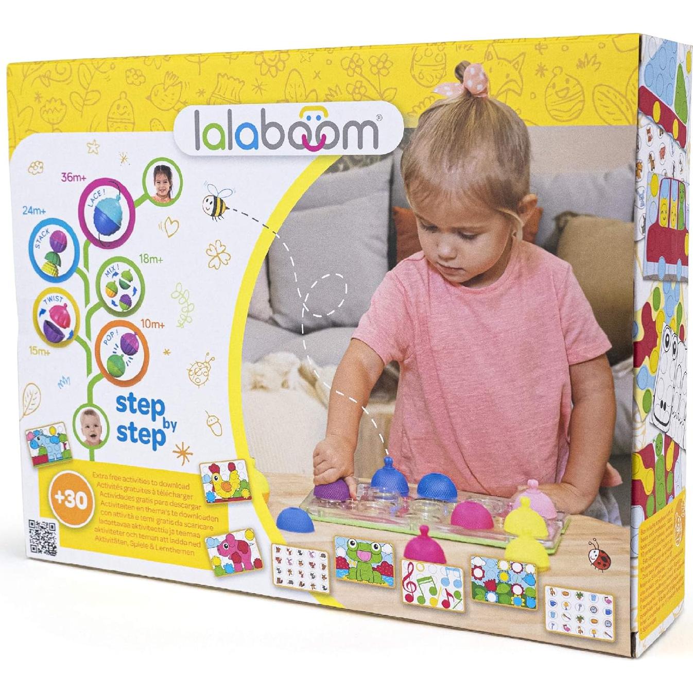 Tablero de Actividad Lalaboom BL710 - Juguete Educativo 16 Piezas