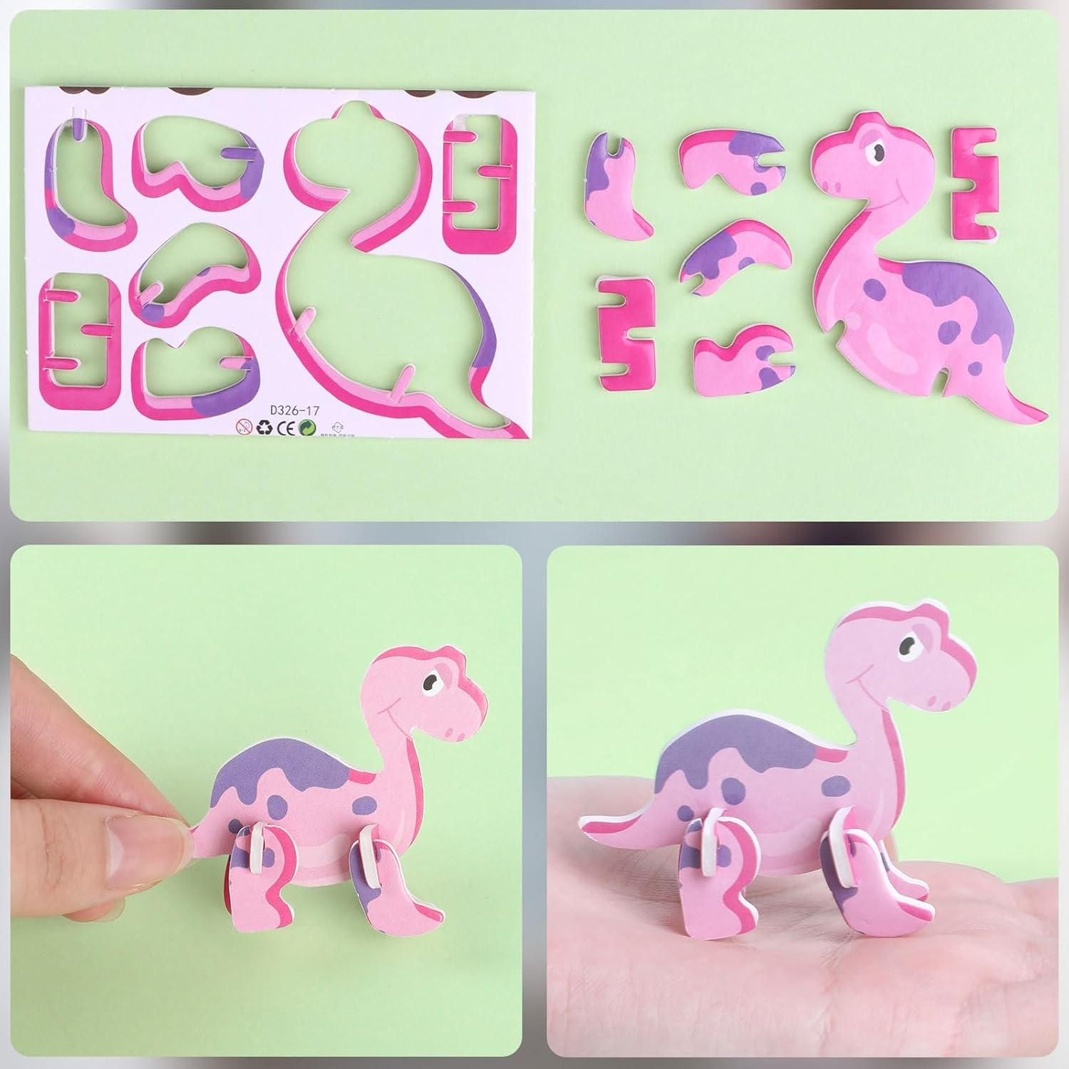 Rompecabezas 3D Educativos CCINEE 100 Pcs Animales y Más