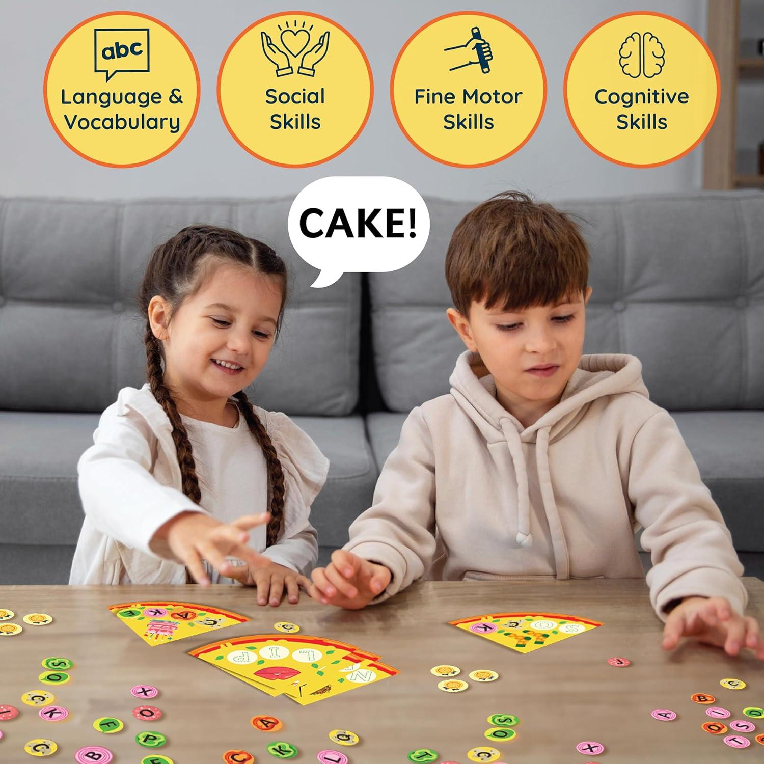 Juego de Ortografía Pizza de Palabras Zicster 4-6 años