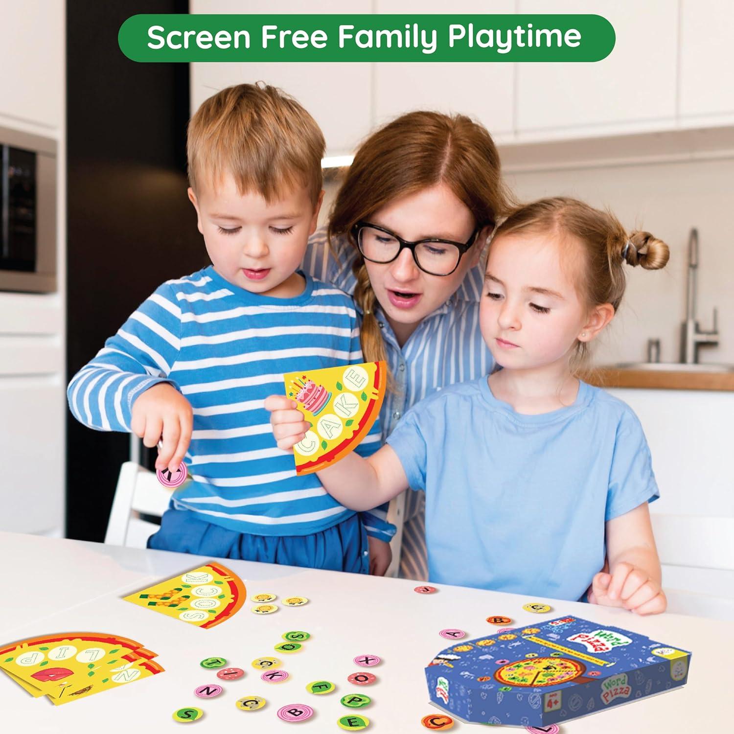 Juego de Ortografía Pizza de Palabras Zicster 4-6 años