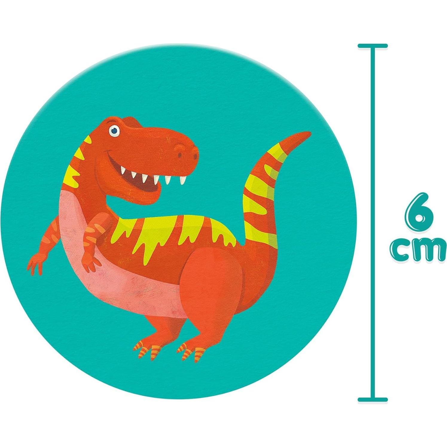 Juego de Memoria Boppi Pairs Dinosaurios - Educativo 3 a 8 años