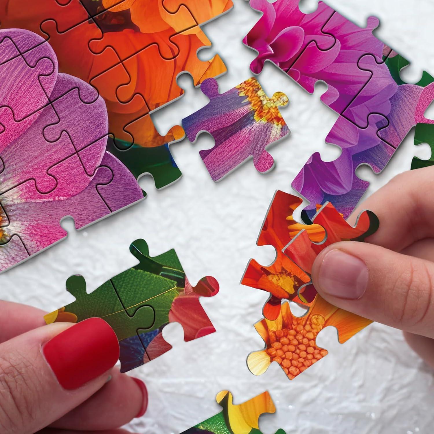 Rompecabezas Floral 1000 Piezas IdeaBazar 50x70 cm