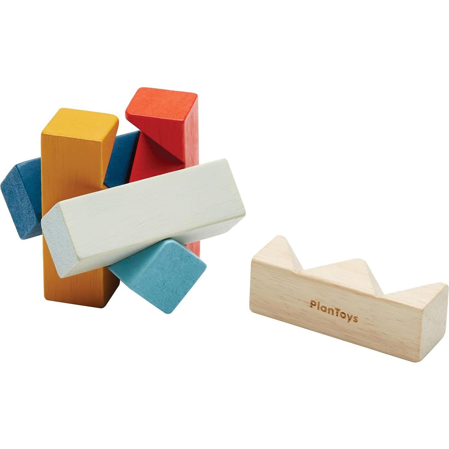 Rompecabezas Rectangular PlanToys 4652 - 6 Piezas Sostenible