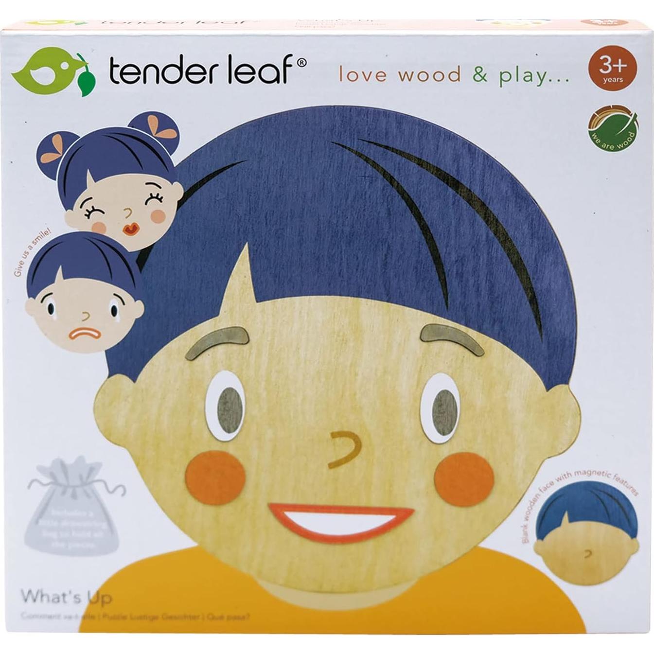 Rompecabezas Magnético de Madera Tender Leaf Toys - 32 Piezas