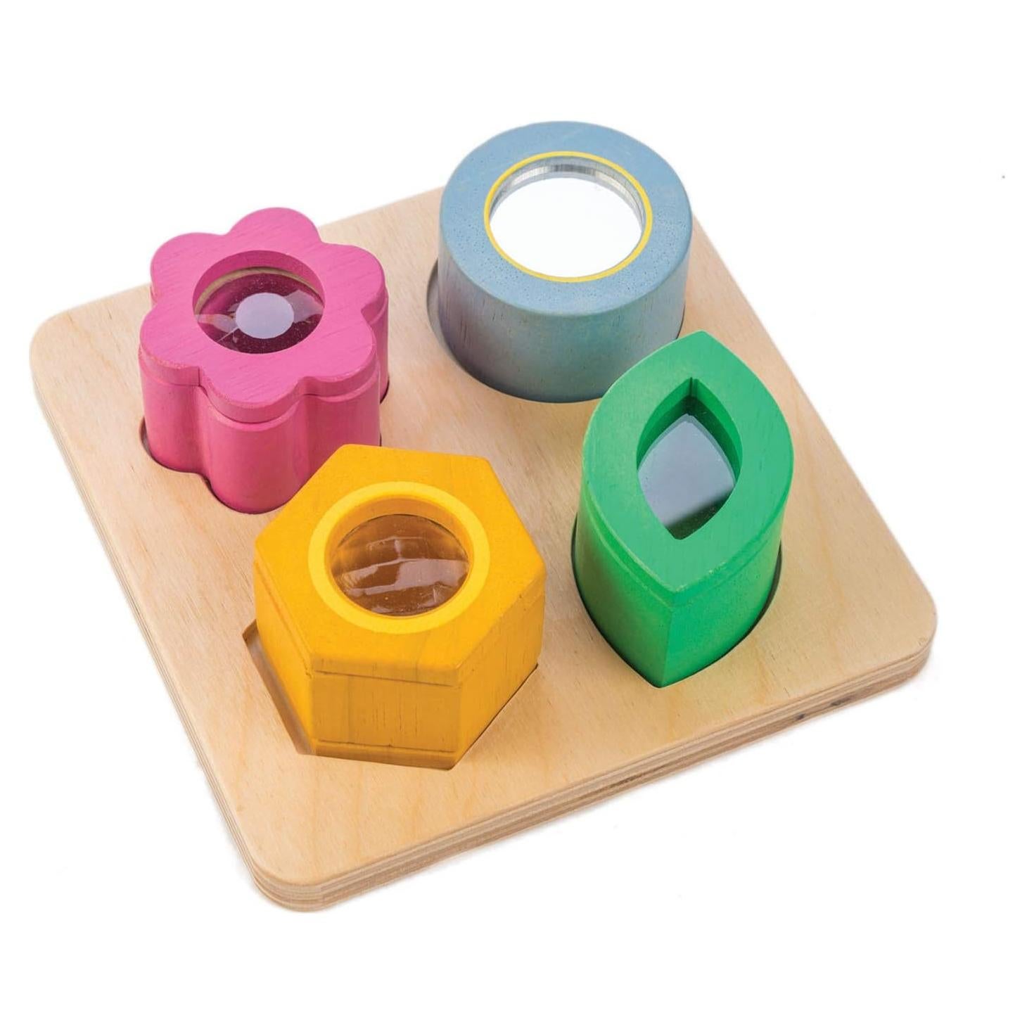 Bandejas Sensoriales Visuales Tender Leaf Toys - Juguete Educativo para Niños 18 Meses