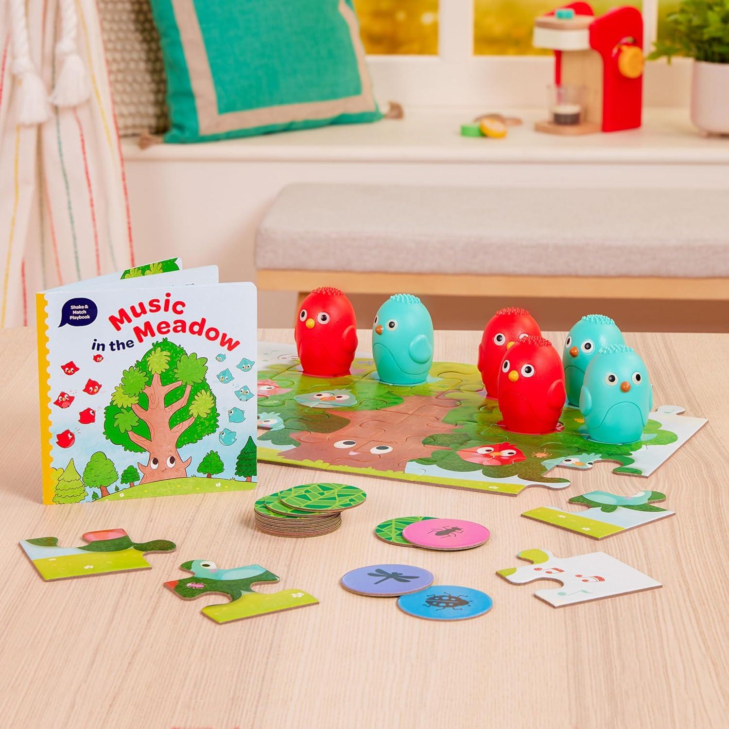 Juego de Memoria Sonora Battat Educación - Shakers y Rompecabezas