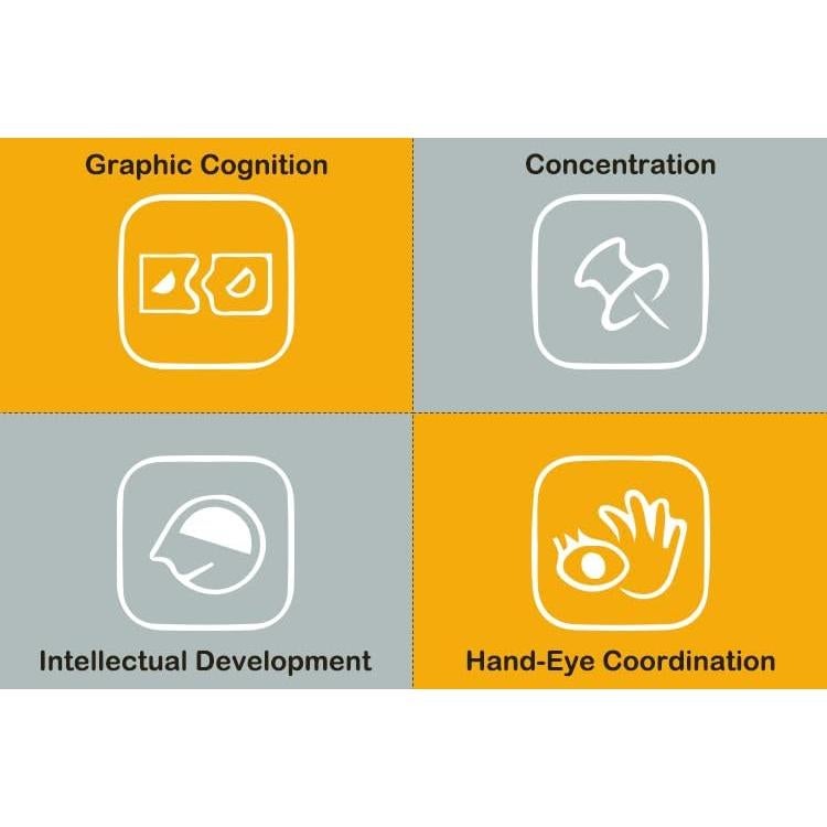 Rompecabezas de Suelo Caballo Spacemor 36 Piezas para Niños