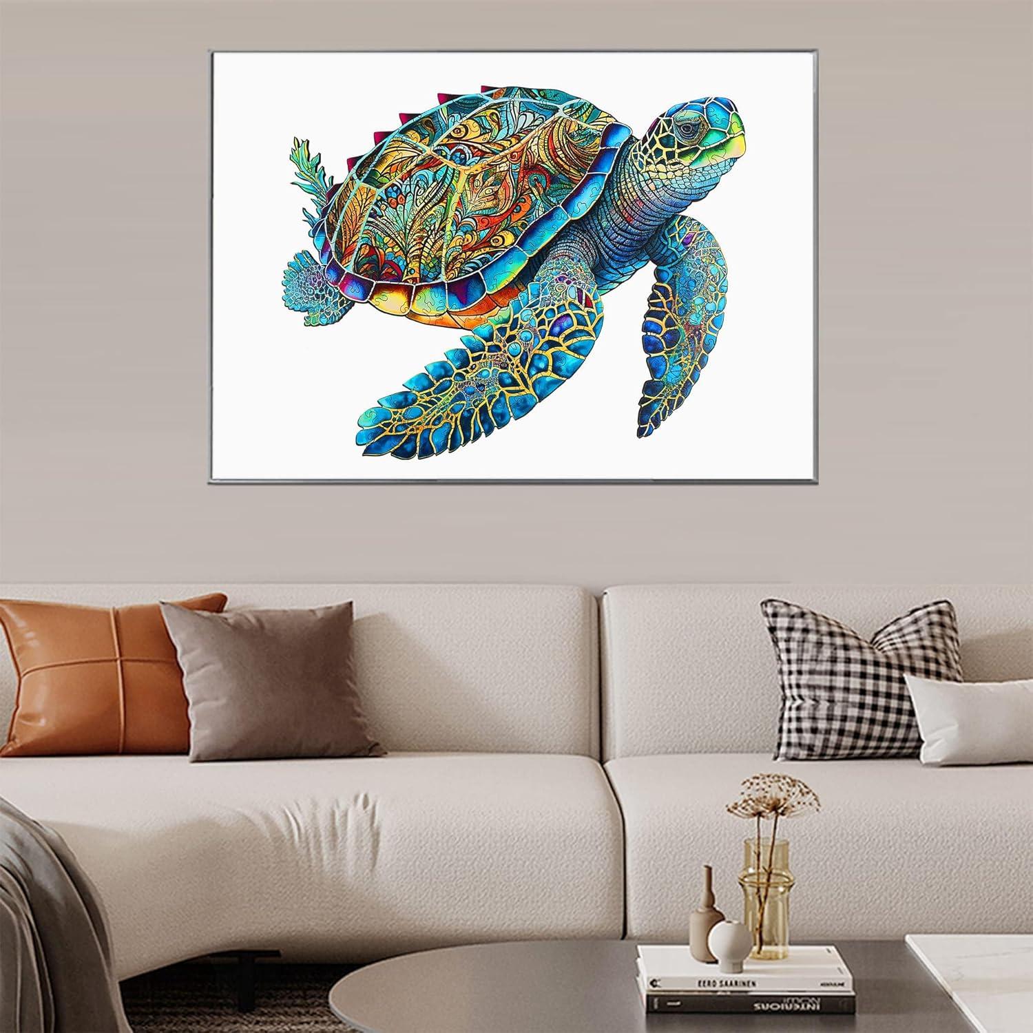 Rompecabezas de Madera Tortuga Marina 200 Piezas Mys Aurora