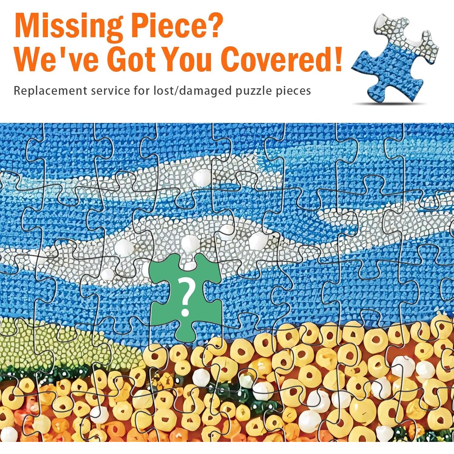 Rompecabezas 1000 Piezas Naturelish Mar de Flores 61x61 cm