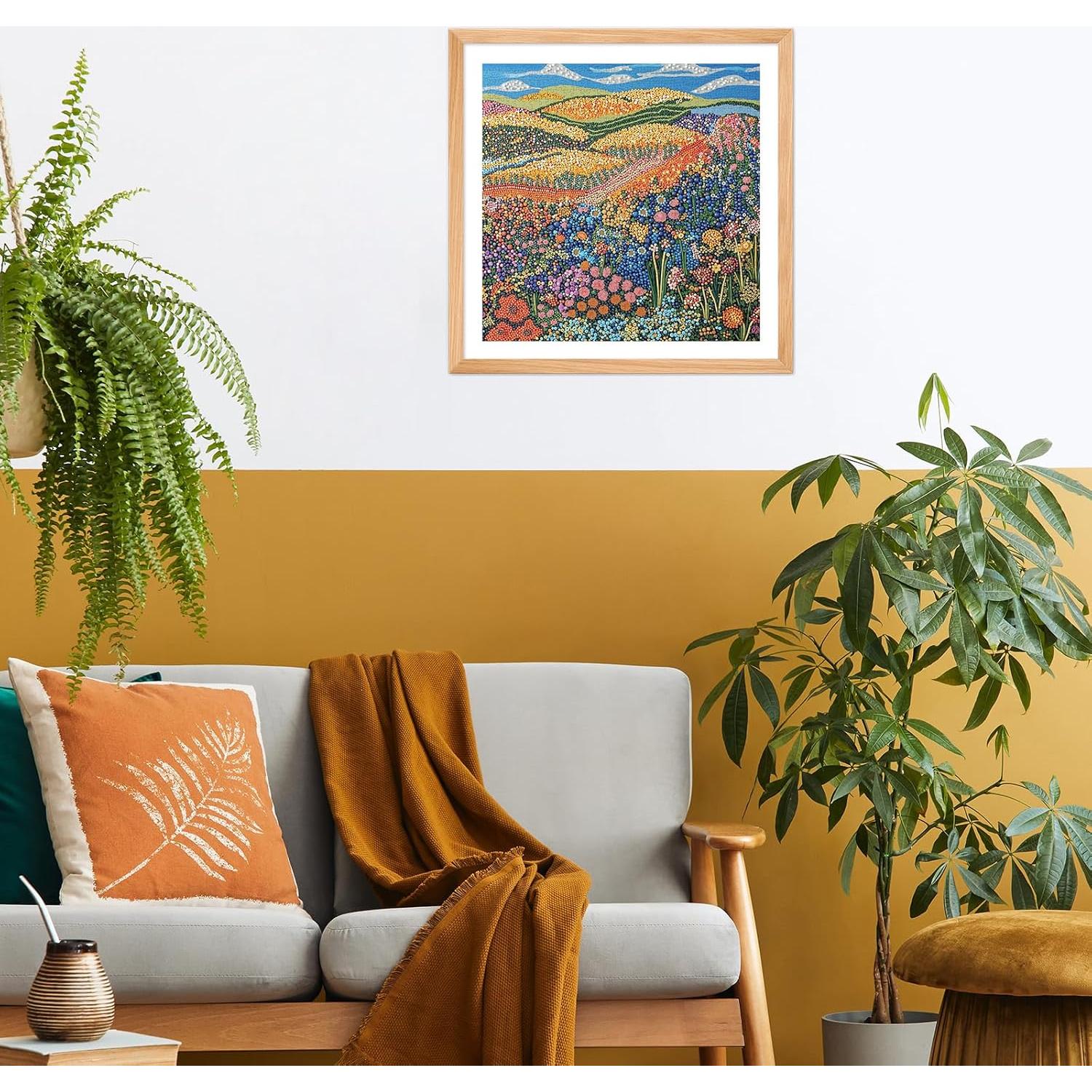 Rompecabezas 1000 Piezas Naturelish Mar de Flores 61x61 cm