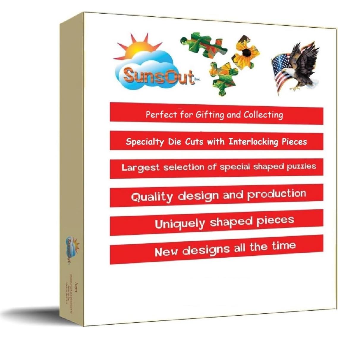 Rompecabezas 1000 piezas Cuatro Caballos del Apocalipsis SUNSOUT