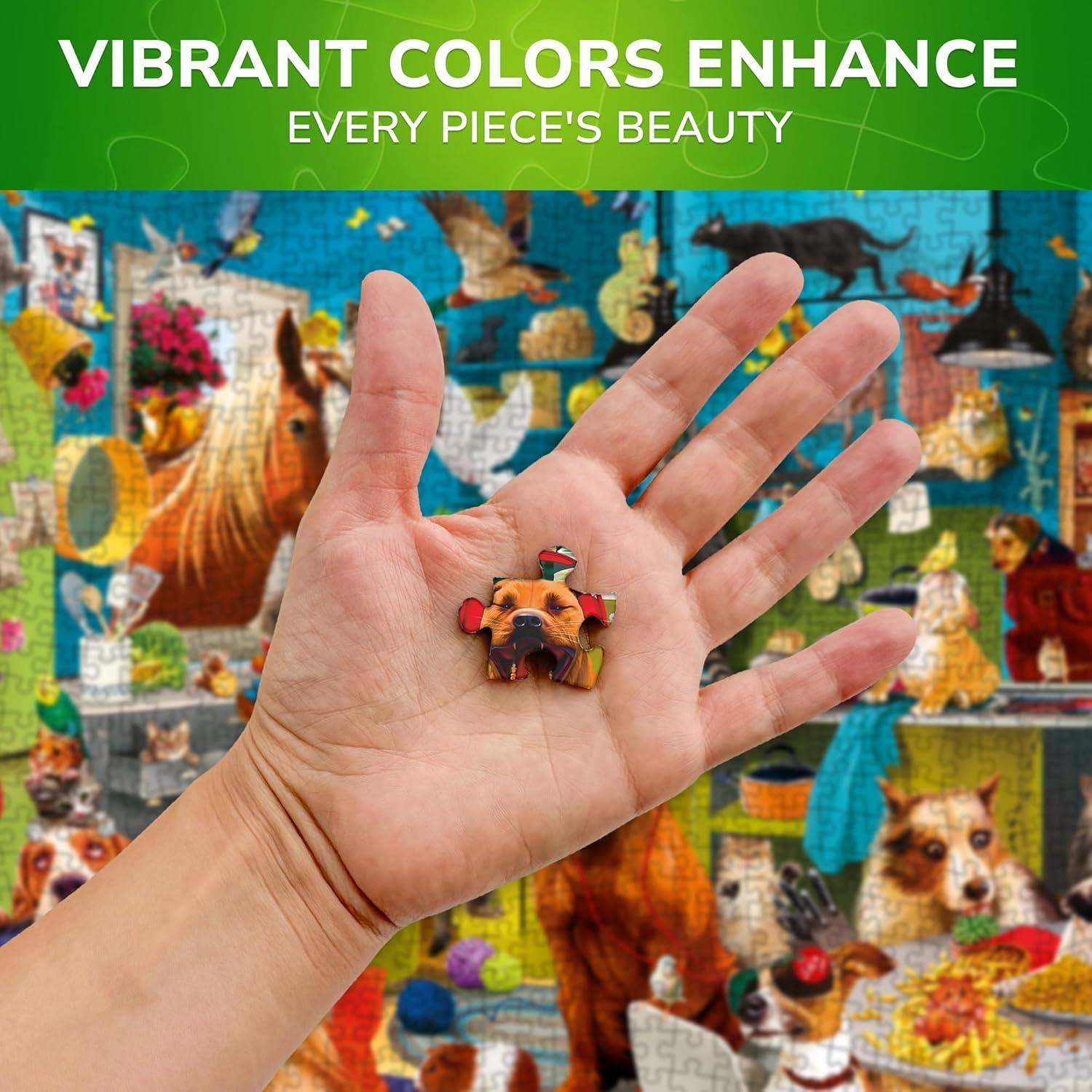 Rompecabezas Quokka 1000 Piezas Fiesta de Animales